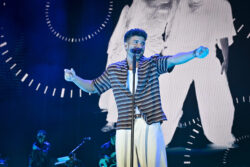 MURCIA, 05/06/2026.- El cantante y compositor Pablo Alborán durante su concierto en la Plaza de Toros de Murcia gira «Global Tour KM0»